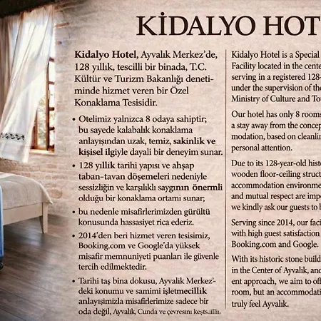 Hotel Kidalyo - Special Category Ayvalı